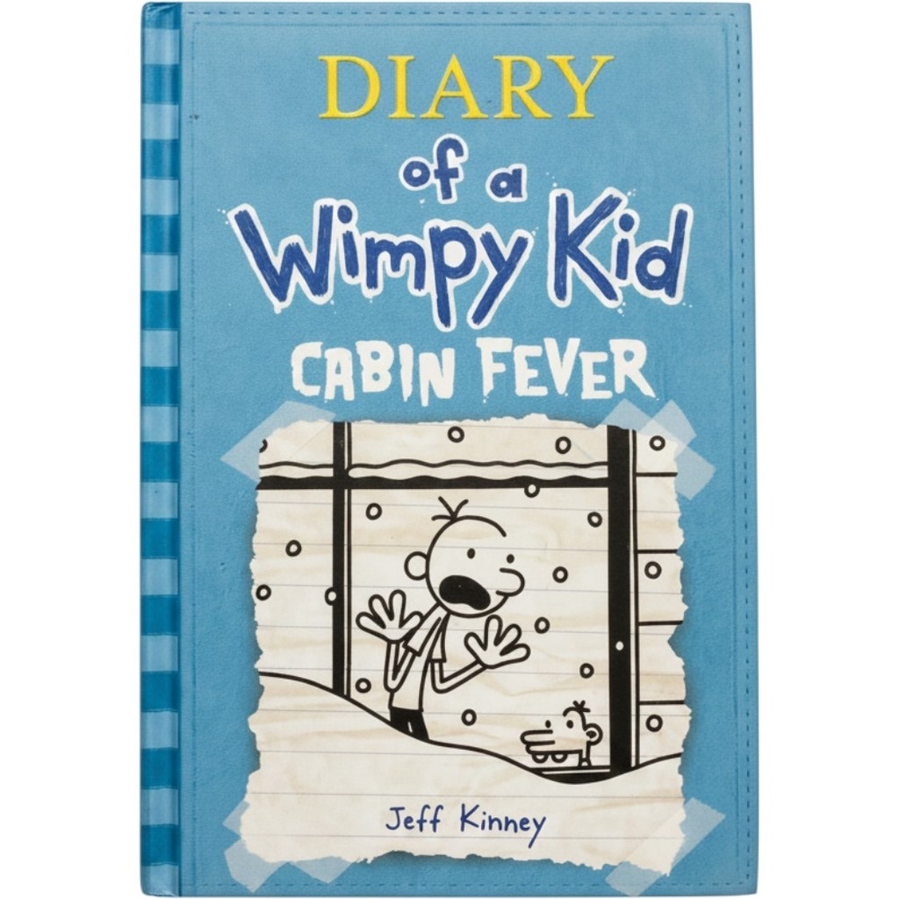 Diary of a Wimpy Kid Cabin Fever Book 6 Jeff Kinney Hardcover Kids Fiction
